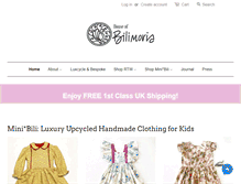 Tablet Screenshot of houseofbilimoria.com
